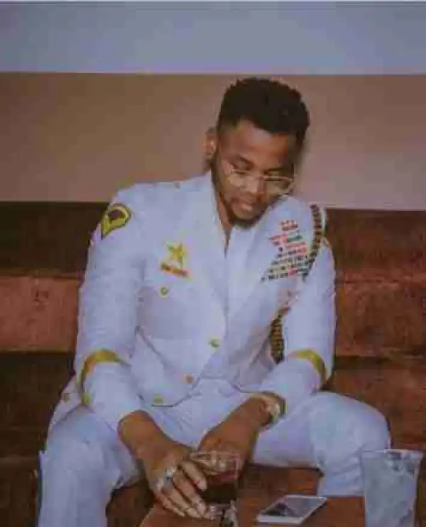 Singer Kizz Daniel Dazzles in Sailor Inspired Outfit